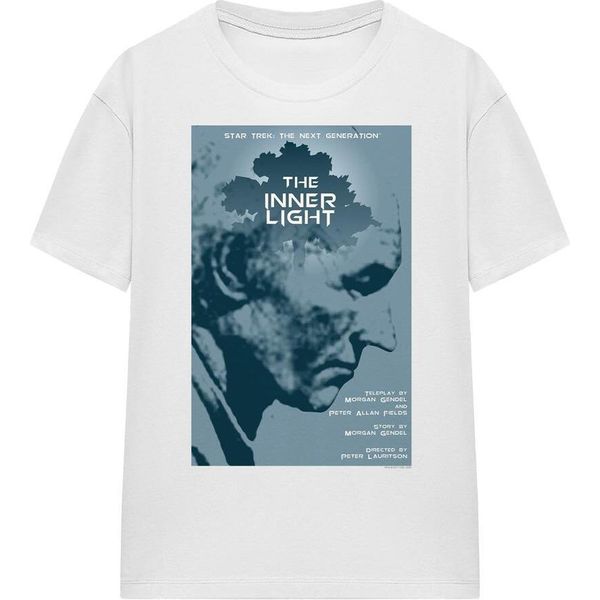 Star Trek - "The Next Generation Stagione 5 Episodio 25"" T-Shirt FüR Herren/Damen Unisex TV16522 (Xl) (Weiß)"-image