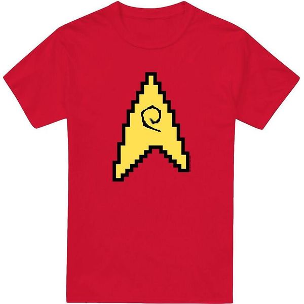 Star Trek - Maglietta "Engineering"" Da Uomo TV13646 (S) (Rosso)"-image