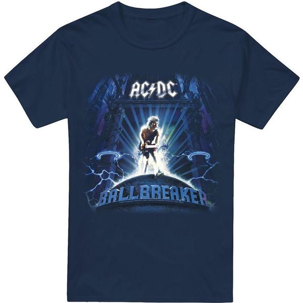 Ac/Dc - Maglietta "Ballbreaker"" Da Uomo TV13309 (Xxl) (Blu Navy)"-image