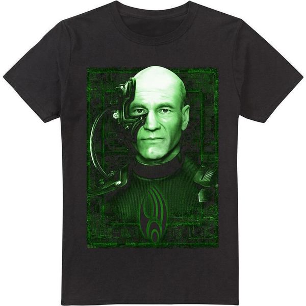 Star Trek - Maglietta "Locutus Of Borg"" Da Uomo TV13771 (3XL) (Nero)"-image