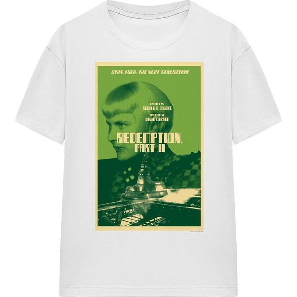 Star Trek - Maglietta "The Next Generation Stagione 5 Episodio 1"" Per Uomo/Donna Unisex TV16488 (L) (Bianco)"-image
