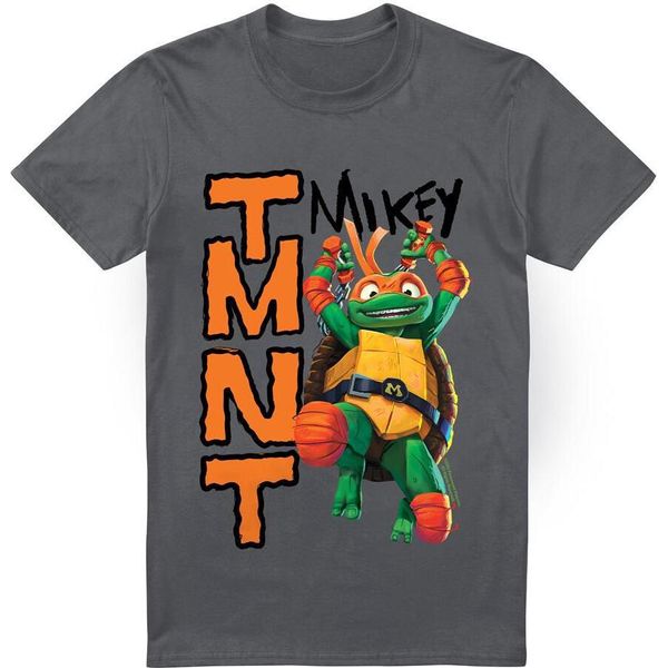 Teenage Mutant Ninja Turtles - Maglietta "Mutant Mayhem"" Da Uomo TV6396 (L) (Charcoal)"-image