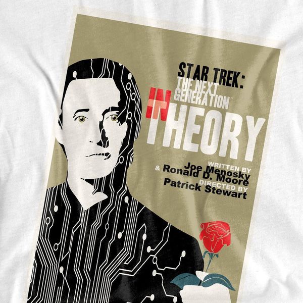 Star Trek - Maglietta "The Next Generation Stagione 4 Episodio 25"" Per Uomo/Donna Unisex TV9984 (M) (Bianco)"-image