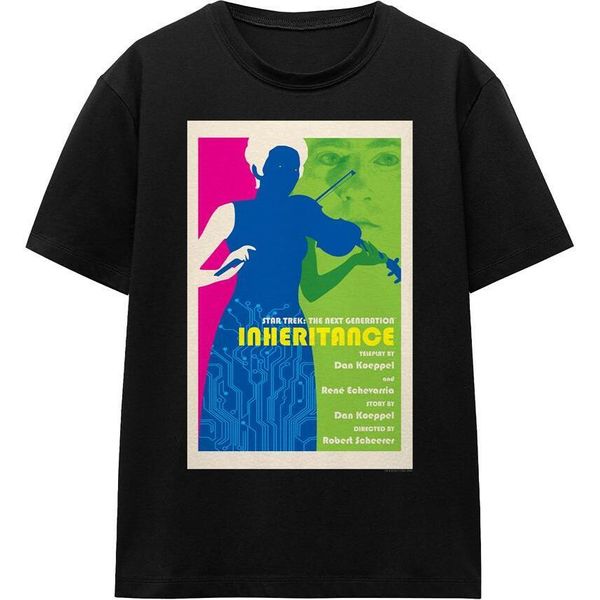 Star Trek - Maglietta "The Next Generation Stagione 7 Episodio 10"" Per Uomo/Donna Unisex TV16593 (S) (Nero)"-image