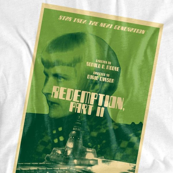 Star Trek - Maglietta "The Next Generation Stagione 5 Episodio 1"" Per Uomo/Donna Unisex TV9988 (Xxl) (Bianco)"-image