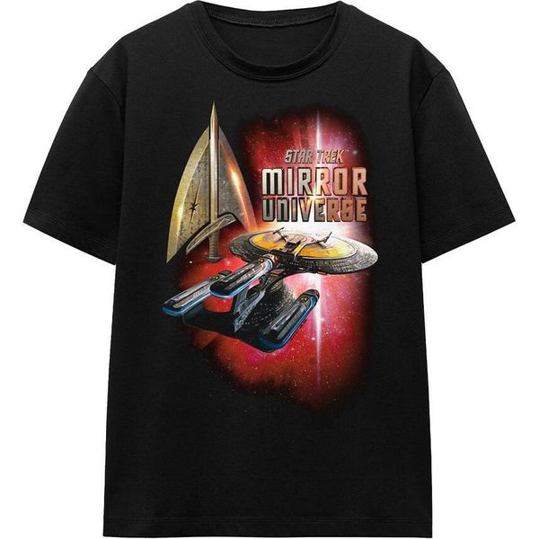 Star Trek - Maglietta "Mirror Enterprise"" Per Uomo/Donna Unisex TV16192 (S) (Nero)"-image