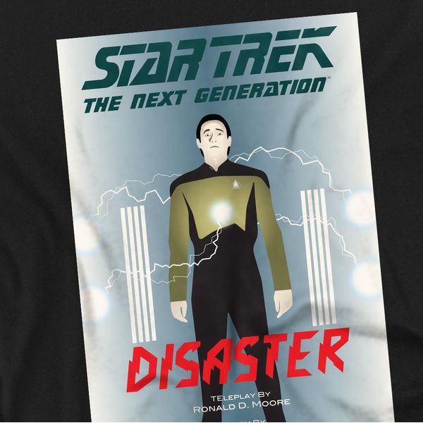 Star Trek - "The Next Generation Stagione 5 Episodio 5"" Maglietta Per Bambini/Ragazzi Unisex TV9997 (M) (Schwarz)"-image