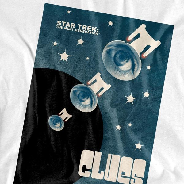 Maglietta Star Trek - "The Next Generation Stagione 4 Episodio 14"" Per Uomo/Donna Unisex TV9962 (Xxl) (Bianco)"-image