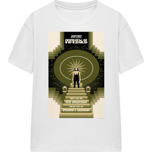 Star Trek - Maglietta "The Next Generation Stagione 7 Episodio 17"" Per Uomo/Donna Unisex TV16608 (S) (Bianco)"-image
