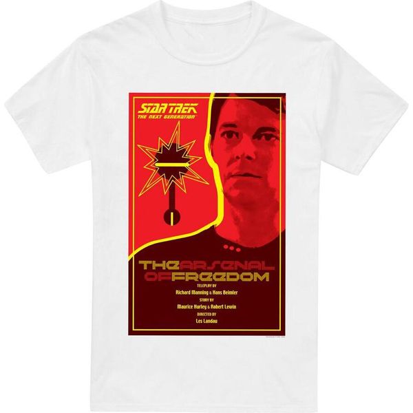Star Trek - Maglietta "The Next Generation Stagione 1 Episodio 21"" Da Uomo TV13992 (L) (Bianco)"-image