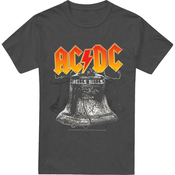 Ac/Dc - Maglietta "Hells Bells"" Per Uomo/Donna Unisex TV17400 (Xl) (Carbone)"-image