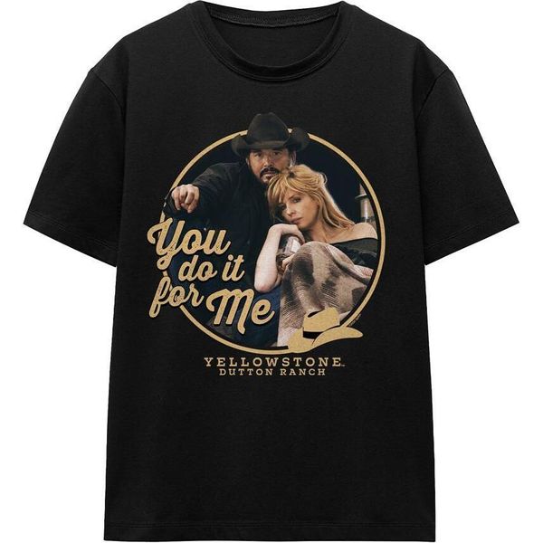 Yellowstone - Maglietta "You Do It For Me"" Per Bambini/Donne Unisex TV16990 (M) (Schwarz)"-image