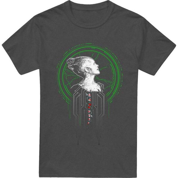 Star Trek - Maglietta "Borg Queen"" Per Uomini/Donne Unisex TV17683 (Xl) (Charcoal)"-image