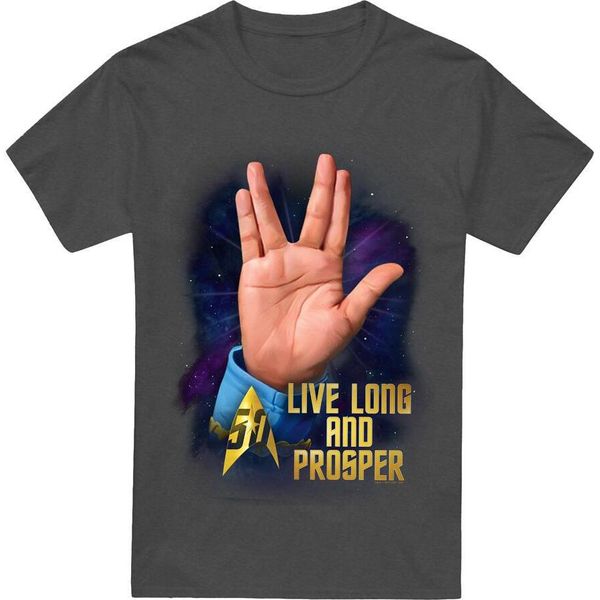Star Trek - Maglietta "Llap 50"" Per Uomo/Donna Unisex TV17654 (M) (Antracite)"-image