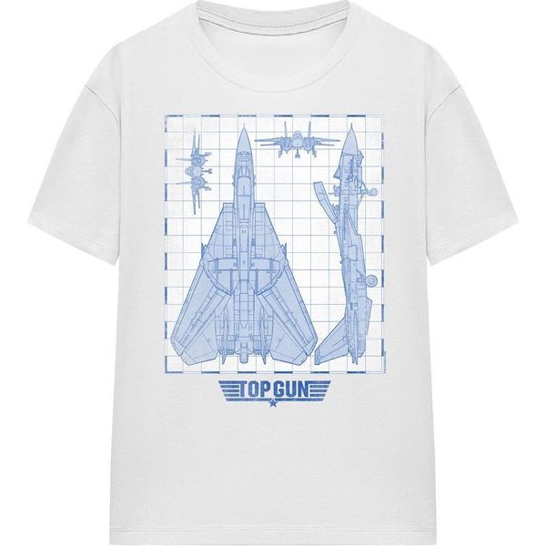 Top Gun - Maglietta Da Uomo/Donna Unisex TV16908 (Xxl) (Bianco)-image