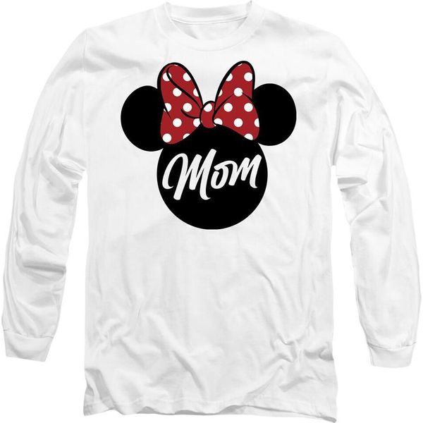 Minnie Mouse - Maglietta "Mamma Nelle Orecchie"" Per Uomo/Donna Unisex - Festa Della Mamma TV14635 (S) (Bianco)"-image