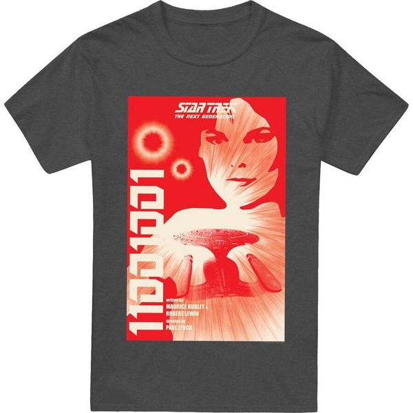 Maglietta Star Trek - "The Next Generation Stagione 1 Episodio 15"" Per Uomo/Donna Unisex TV17790 (S) (Charcoal)"-image