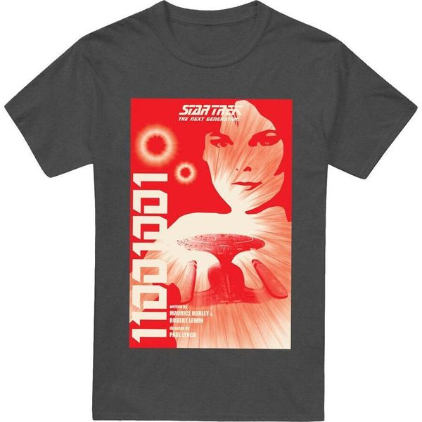 Star Trek - Maglietta "The Next Generation Stagione 1 Episodio 15"" Per Uomo/Donna Unisex TV17790 (L) (Charcoal)"-image