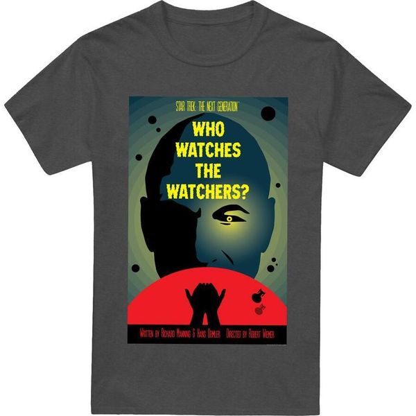 Maglietta Star Trek - "The Next Generation Stagione 3 Episodio 4"" Per Uomo/Donna Unisex TV17827 (Xxl) (Charcoal)"-image