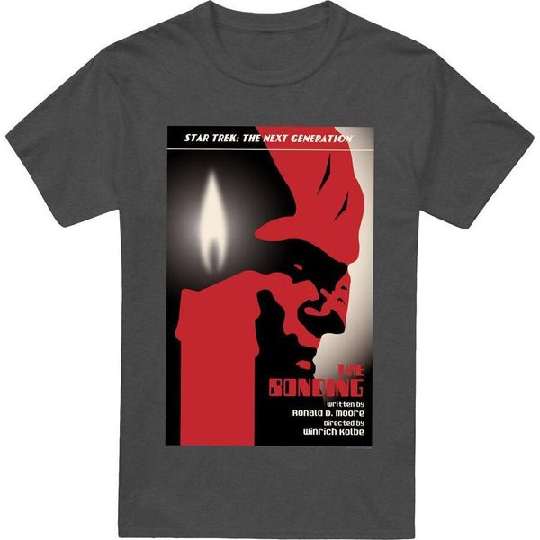 Maglietta Star Trek - "The Next Generation Stagione 3 Episodio 5"" Per Uomo/Donna Unisex TV17828 (Xxl) (Charcoal)"-image