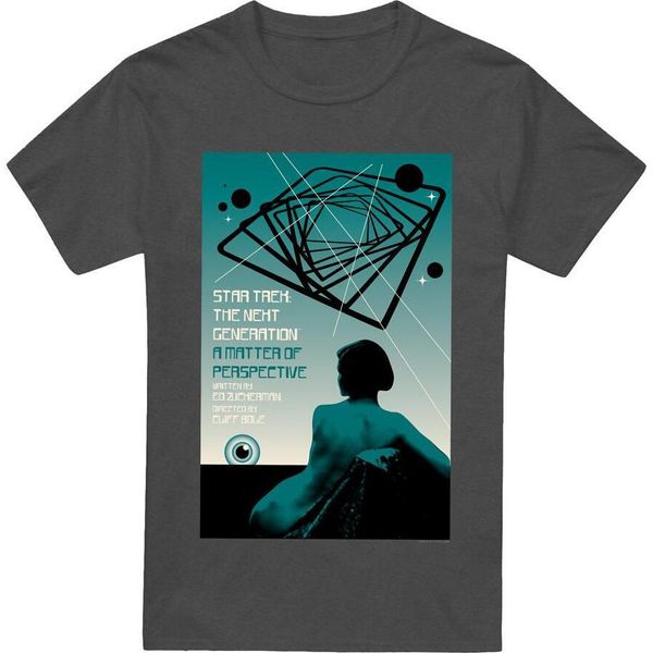 Star Trek - Maglietta "The Next Generation Stagione 3 Episodio 14"" Per Uomo/Donna Unisex TV17837 (L) (Charcoal)"-image