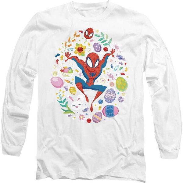 Spider-Man - Maglietta Da Uomo/Donna Unisex TV14184 (S) (Bianco)-image