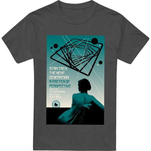 Maglietta Star Trek - "The Next Generation Stagione 3 Episodio 14"" Per Uomo/Donna Unisex TV17837 (M) (Charcoal)"-image