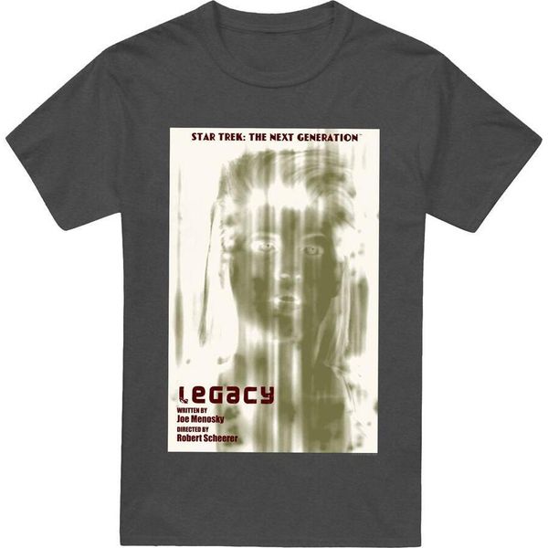 Maglietta Star Trek - "The Next Generation Stagione 4 Episodio 6"" Per Uomo/Donna Unisex TV17856 (3XL) (Charcoal)"-image