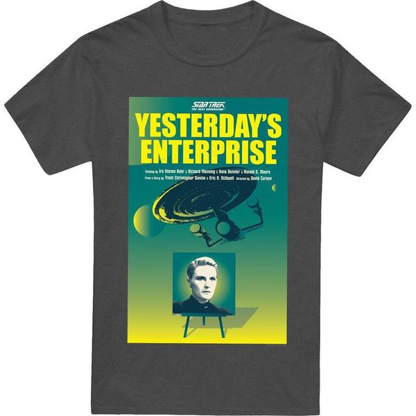 Maglietta Star Trek - "The Next Generation Stagione 3 Episodio 15"" Per Uomo/Donna Unisex TV17838 (3XL) (Charcoal)"-image