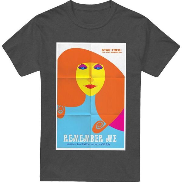 Star Trek - Maglietta "The Next Generation Stagione 4 Episodio 5"" Per Uomo/Donna Unisex TV17855 (L) (Charcoal)"-image