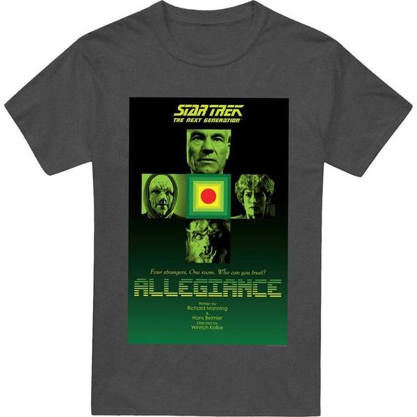 Maglietta Star Trek - "The Next Generation Stagione 3 Episodio 18"" Per Uomo/Donna Unisex TV17842 (3XL) (Charcoal)"-image