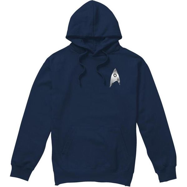 Star Trek: Discovery - Felpa Con Cappuccio "Sciences"" Da Uomo TV8216 (M) (Navy)"-image