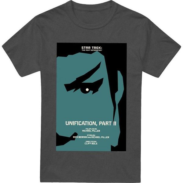 Maglietta Star Trek - "The Next Generation Stagione 5 Episodio 8"" Per Uomo/Donna Unisex TV17886 (S) (Charcoal)"-image
