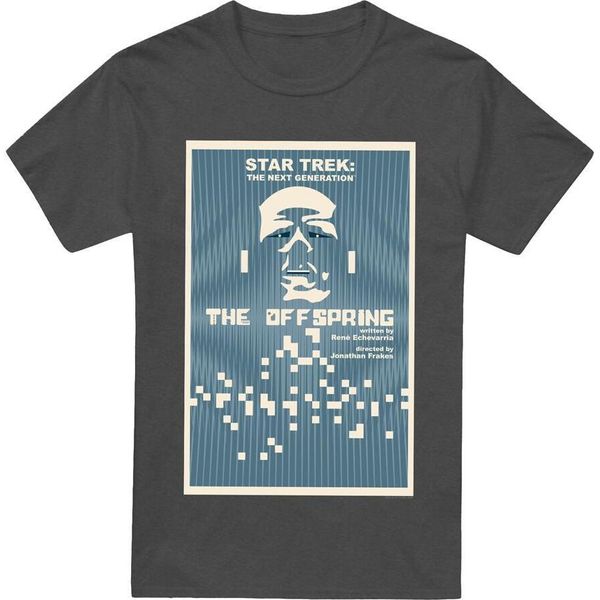 Maglietta Star Trek - "The Next Generation Stagione 3 Episodio 16"" Per Uomo/Donna Unisex TV17840 (3XL) (Charcoal)"-image