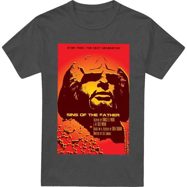 Maglietta Star Trek - "The Next Generation Stagione 3 Episodio 17"" Per Uomo/Donna Unisex TV17841 (S) (Charcoal)"-image