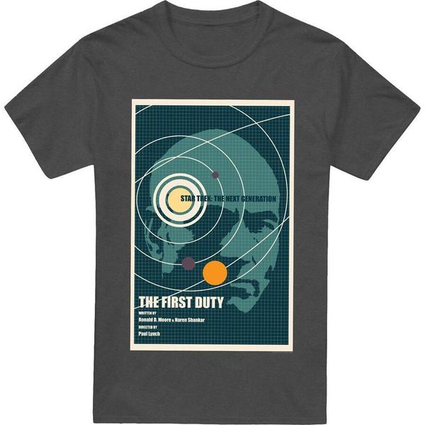 Maglietta Star Trek - "The Next Generation Stagione 5 Episodio 19"" Per Uomo/Donna Unisex TV17897 (3XL) (Charcoal)"-image