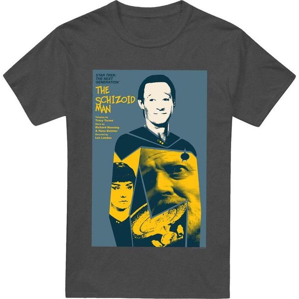 Star Trek - Maglietta "The Next Generation Stagione 2 Episodio 6"" Per Uomo/Donna Unisex TV17807 (3XL) (Carbone)"-image