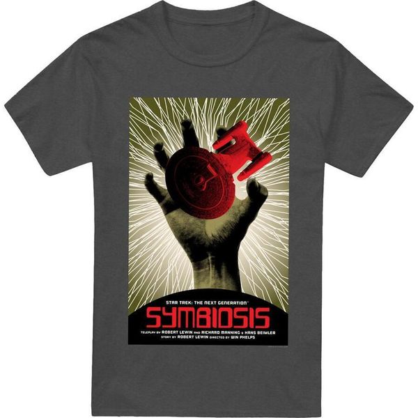 Maglietta Star Trek - "The Next Generation Stagione 1 Episodio 22"" Per Uomo/Donna Unisex TV17797 (S) (Charcoal)"-image