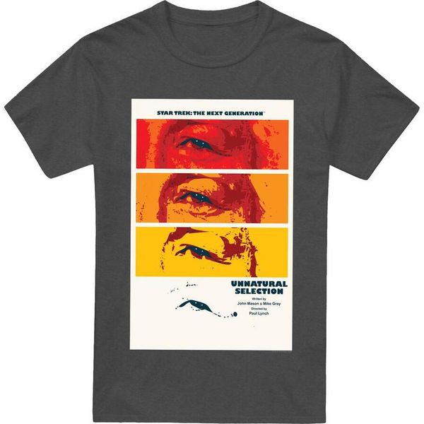 Maglietta Star Trek - "The Next Generation Stagione 2 Episodio 7"" Per Uomo/Donna Unisex TV17808 (Xxl) (Charcoal)"-image