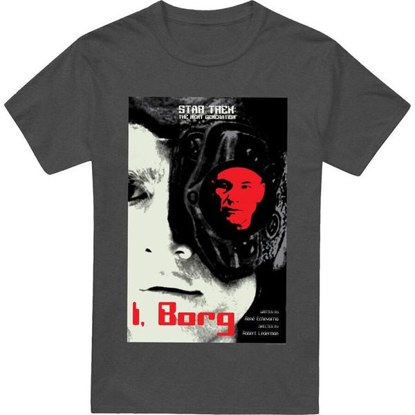 Maglietta Star Trek - "The Next Generation Stagione 5 Episodio 23"" Per Uomo/Donna Unisex TV17901 (M) (Charcoal)"-image