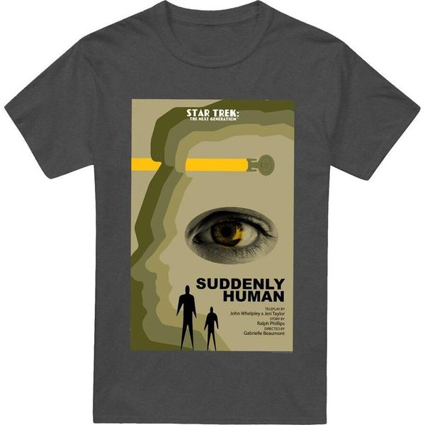 Maglietta Star Trek - "The Next Generation Stagione 4 Episodio 4"" Per Uomo/Donna Unisex TV17854 (S) (Charcoal)"-image