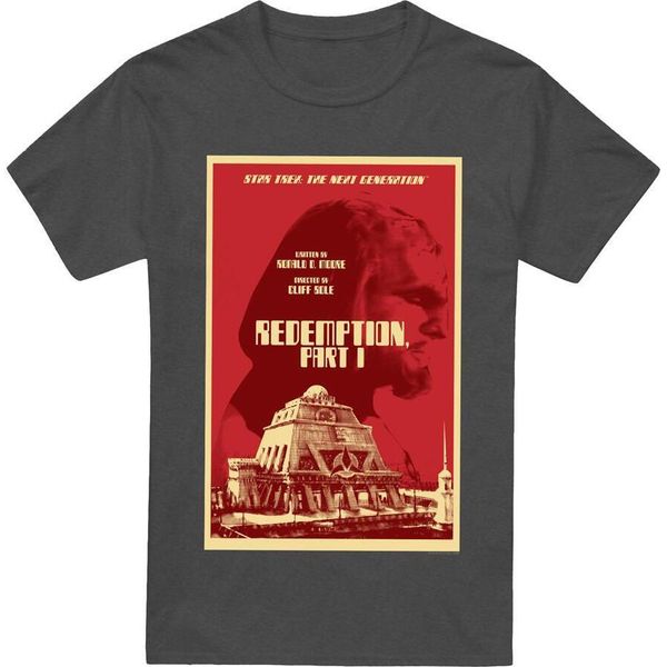 Maglietta Star Trek - "The Next Generation Stagione 4 Episodio 26"" Per Uomo/Donna Unisex TV17878 (Xxl) (Charcoal)"-image