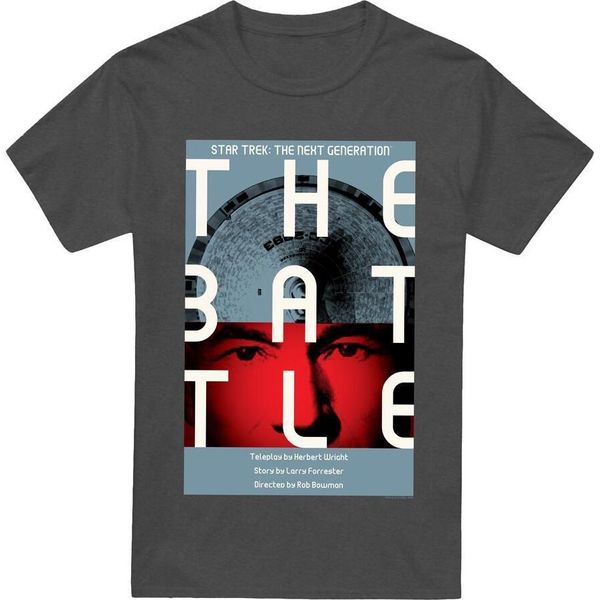 Star Trek - Maglietta "The Next Generation Stagione 1 Episodio 9"" Per Uomo/Donna Unisex TV17784 (M) (Charcoal)"-image