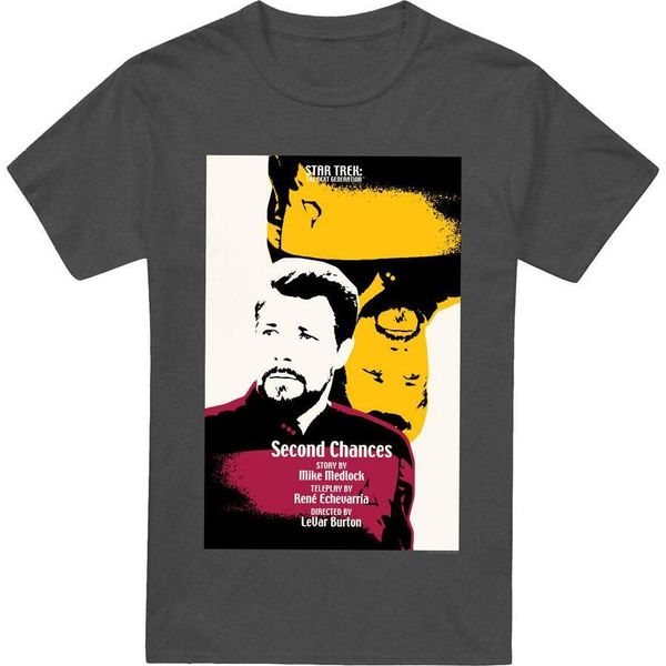 Star Trek - Maglietta "The Next Generation Stagione 6 Episodio 24"" Per Uomo/Donna Unisex TV17928 (Xl) (Charcoal)"-image