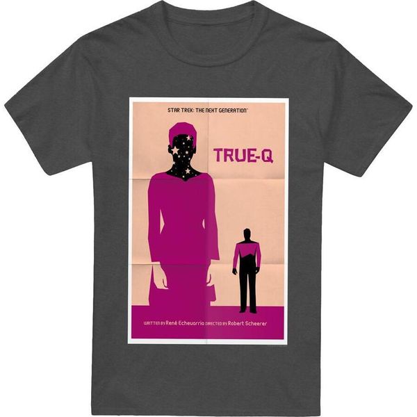 Maglietta Star Trek - "The Next Generation Stagione 6 Episodio 6"" Per Uomo/Donna Unisex TV17910 (L) (Charcoal)"-image