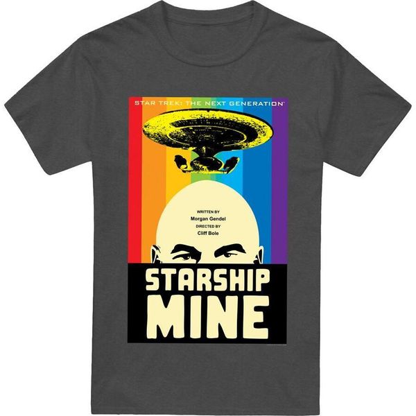 Star Trek - Maglietta "The Next Generation Stagione 6 Episodio 18"" Per Uomo/Donna Unisex TV17921 (S) (Charcoal)"-image