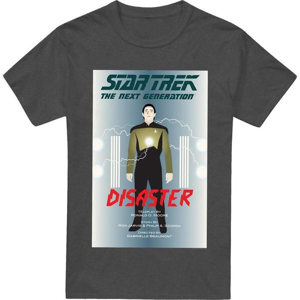 Maglietta Star Trek - "The Next Generation Stagione 5 Episodio 5"" Per Uomo/Donna Unisex TV17883 (S) (Charcoal)"-image