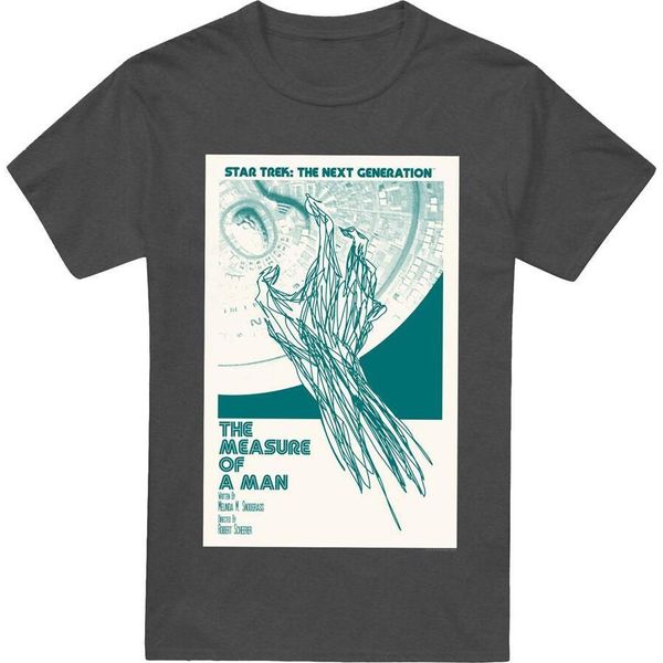 Maglietta Star Trek - "The Next Generation Stagione 2 Episodio 9"" Per Uomo/Donna Unisex TV17810 (3XL) (Charcoal)"-image