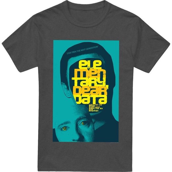 Star Trek - Maglietta "The Next Generation Stagione 2 Episodio 3"" Per Uomo/Donna Unisex TV17804 (3XL) (Charcoal)"-image