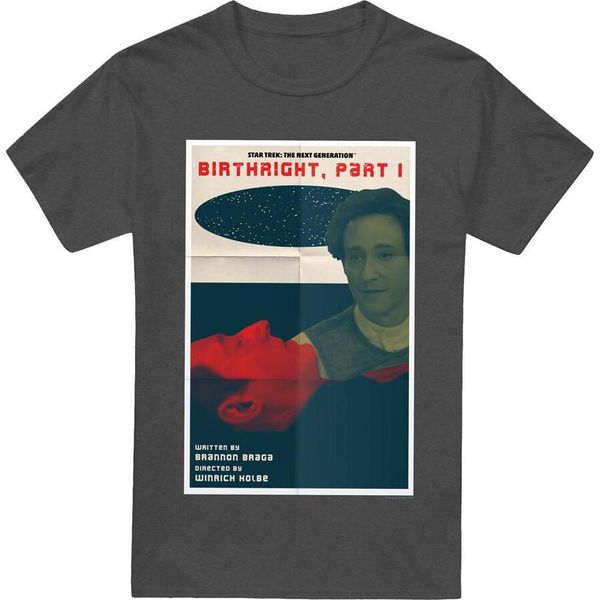 Star Trek - Maglietta "The Next Generation Stagione 6 Episodio 16"" Per Uomo/Donna Unisex TV17919 (S) (Charcoal)"-image